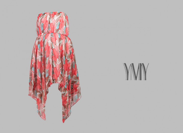 پیراهن زنانه طرح دار YMY